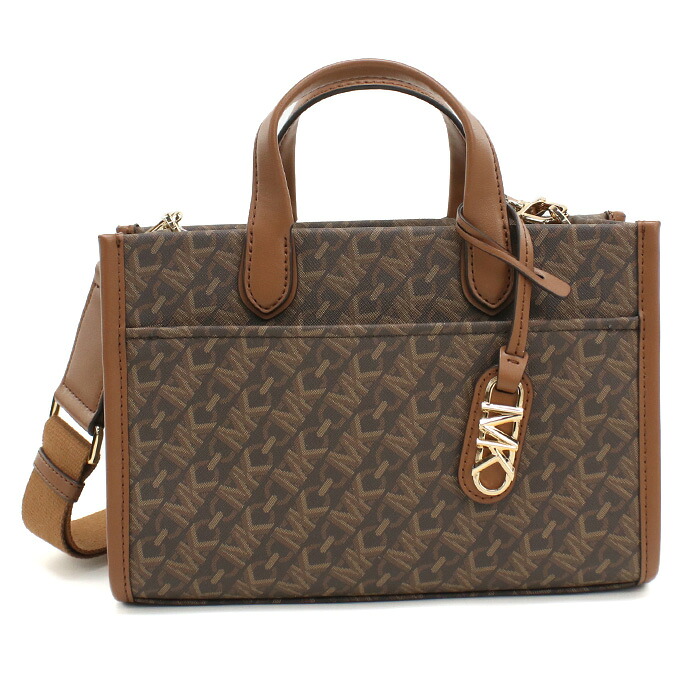 Michael Kors マイケルコース 2WAY GIGI 30H3G3GM5B トートバッグ コーティングキャンバス/ポリエステル BRN-LUGGAGE レディース｜Rodeodrive Online Store