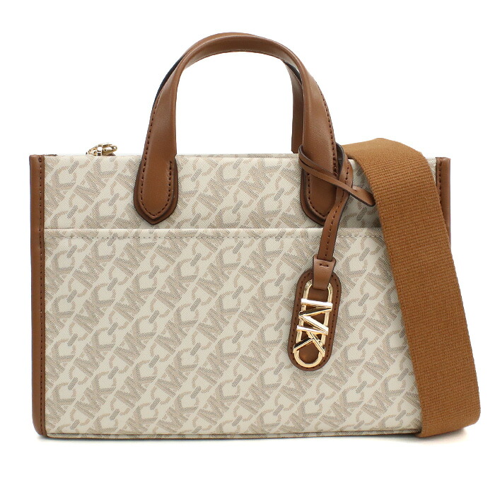 Michael Kors マイケルコース GIGI 30H3G3GM5B トートバッグ VANILLA-LUGG ホワイト系 ブラウン系 レディース|Rodeodrive Online Store