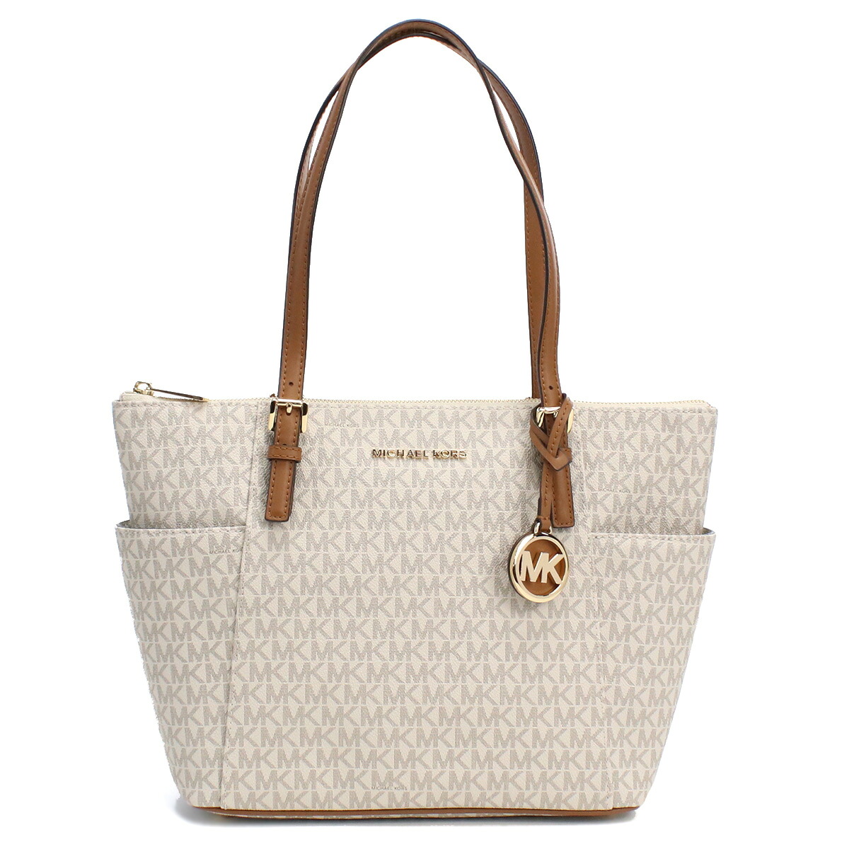 Michael Kors マイケルコース JET SET ITEM 30S0GTTT1B トートバッグ VANILLA-ACRN ホワイト系 レディース