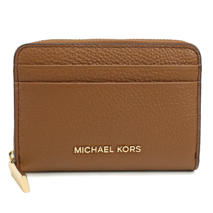 Michael Kors マイケル教育課程 JET SET 32T4GJ6Z5L 御釣り入れ なめし革 LUGGAGE レディース