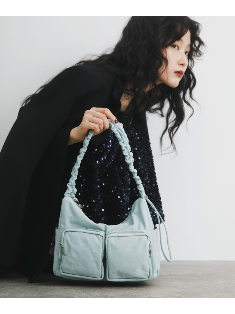 hun RODESKO Gather pocket RODE SKO ロデスコ 御徒面子 ショルダーバッグ サクラ色 赤銅色 赤いこと 白いこと 薄墨色 黒いこと ベージュ ぶどう酒赤いこと【貨物輸送無料】[ Fashion]