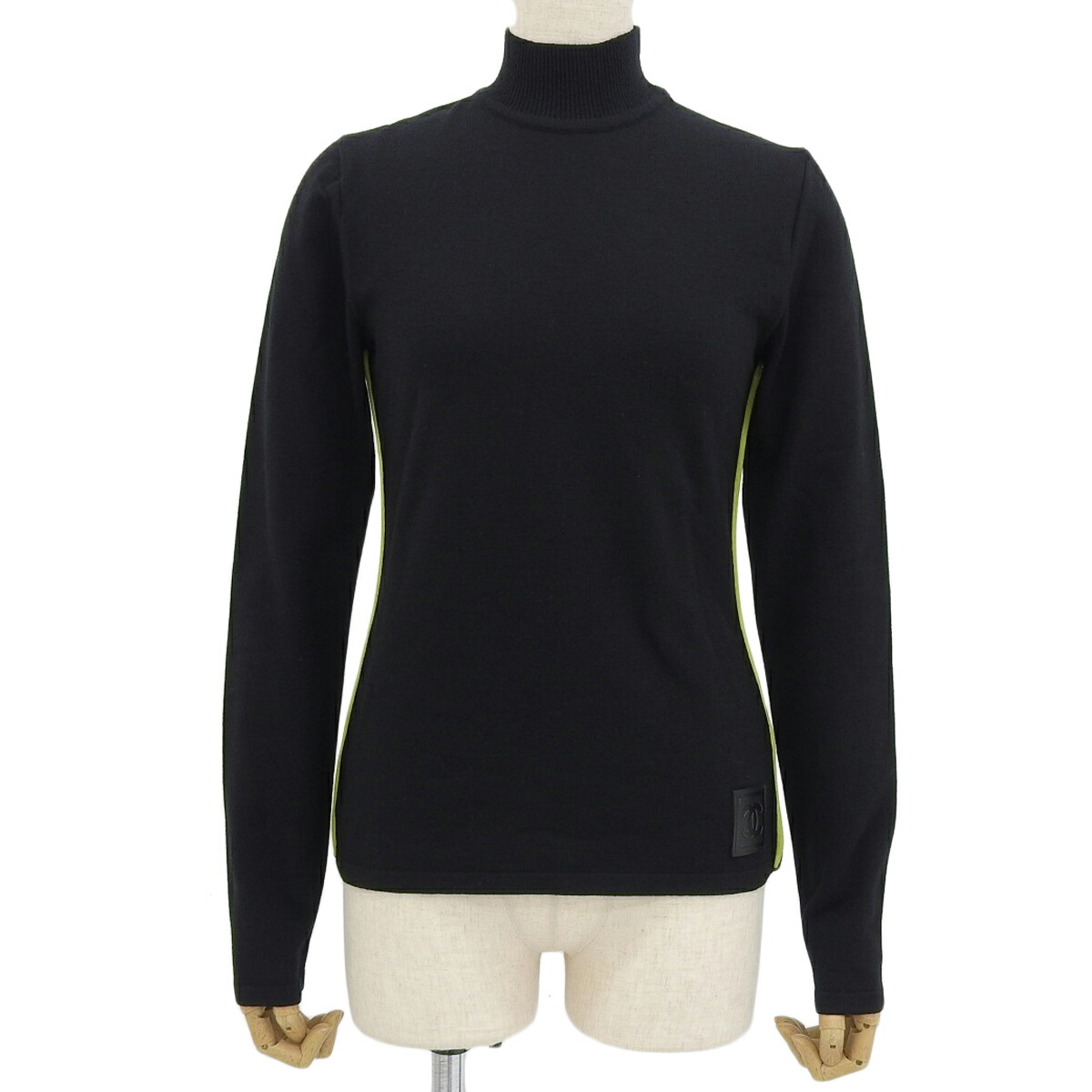 楽天市場】CHANEL シャネル P47199K05966 ウール CCココマーク釦  