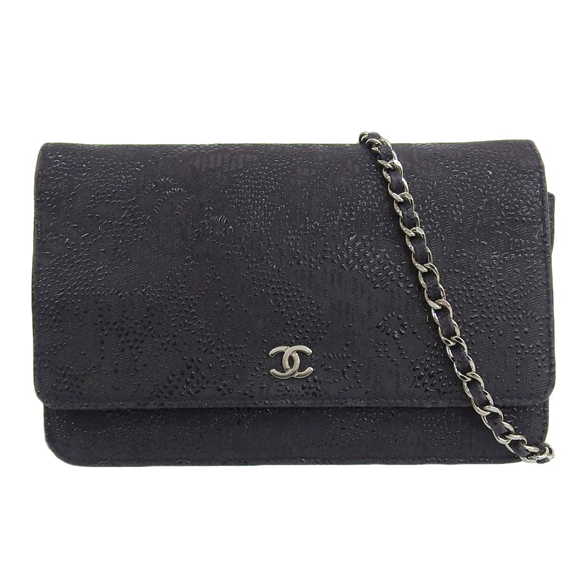 シャネル CHANEL CC ココマーク カメリア パンチング カバン トート 