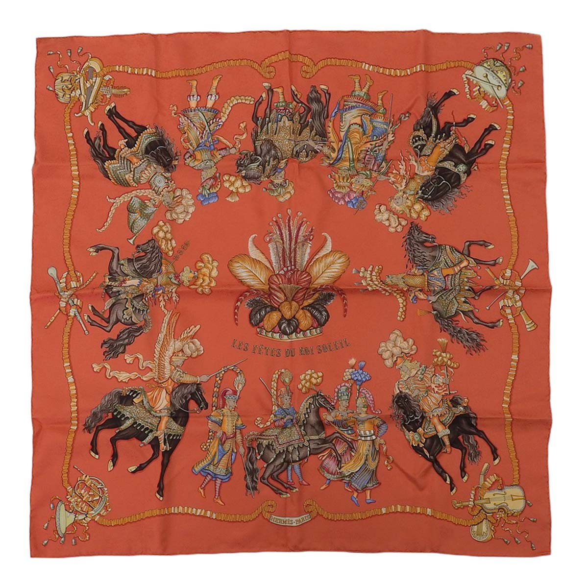 楽天市場】HERMES エルメス カレ90 L'art du temari 手毬の宇宙