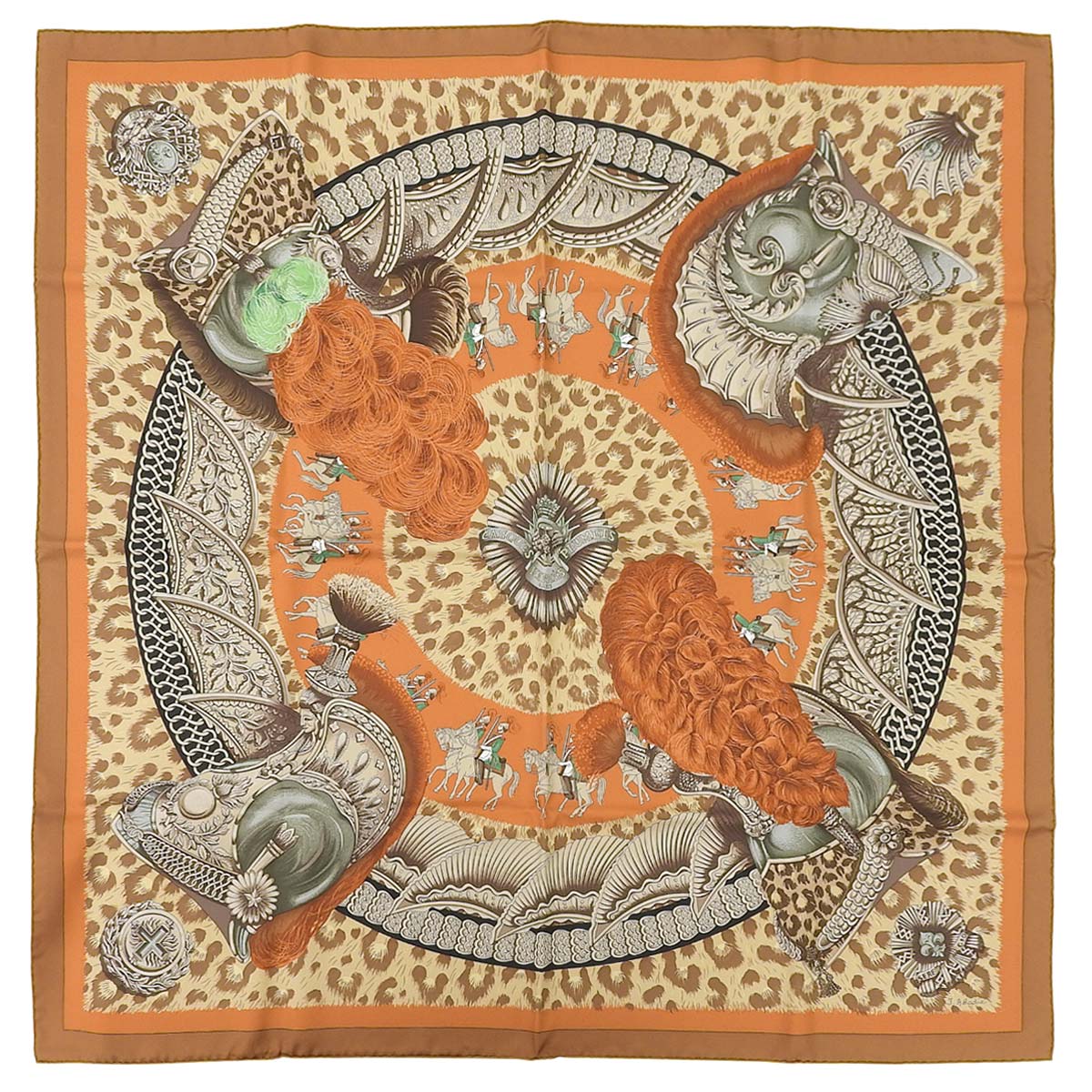 楽天市場】エルメス HERMES スカーフ カレ 90 カレ90 羽と羽飾り