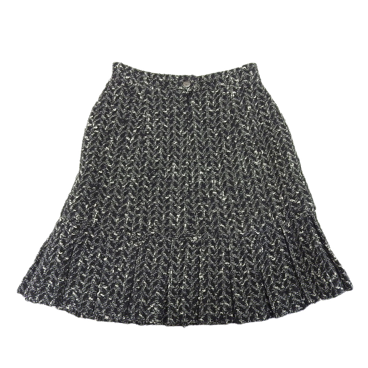 楽天市場】シャネル ココボタン ツイードスカート ピンク 96P【送料