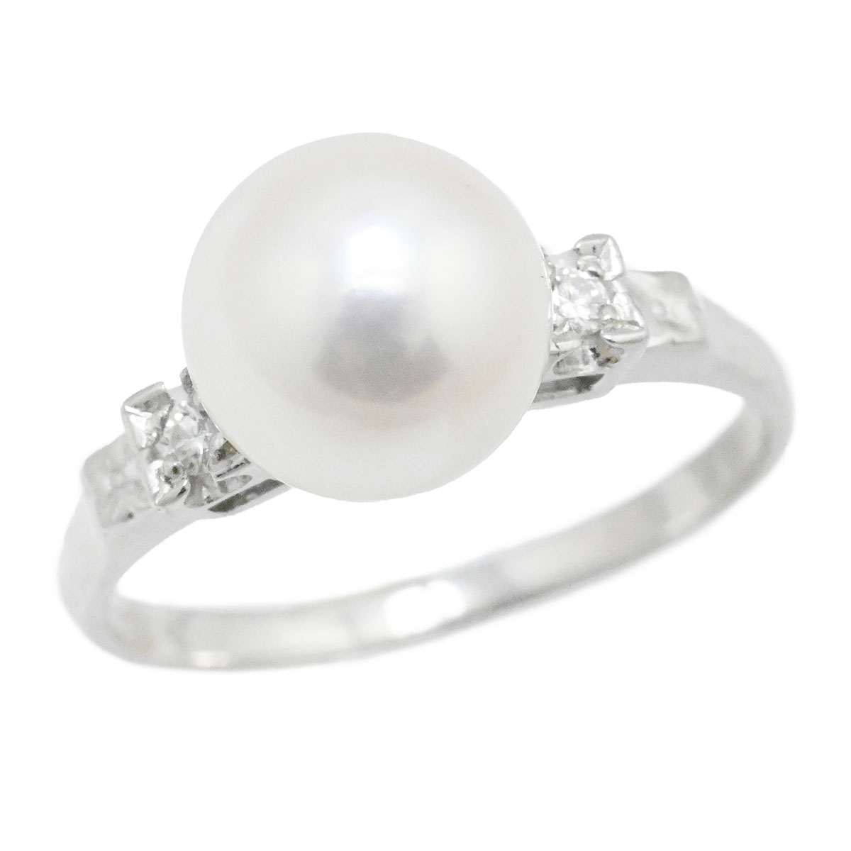 楽天市場】MIKIMOTO ミキモト K18WG ホワイトゴールド ペルリータ