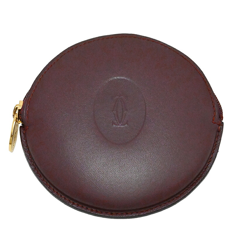 (3979) カルティエ CARTIER マストライン コインケース 小銭入れ 財布 レディース メンズ 【中古】