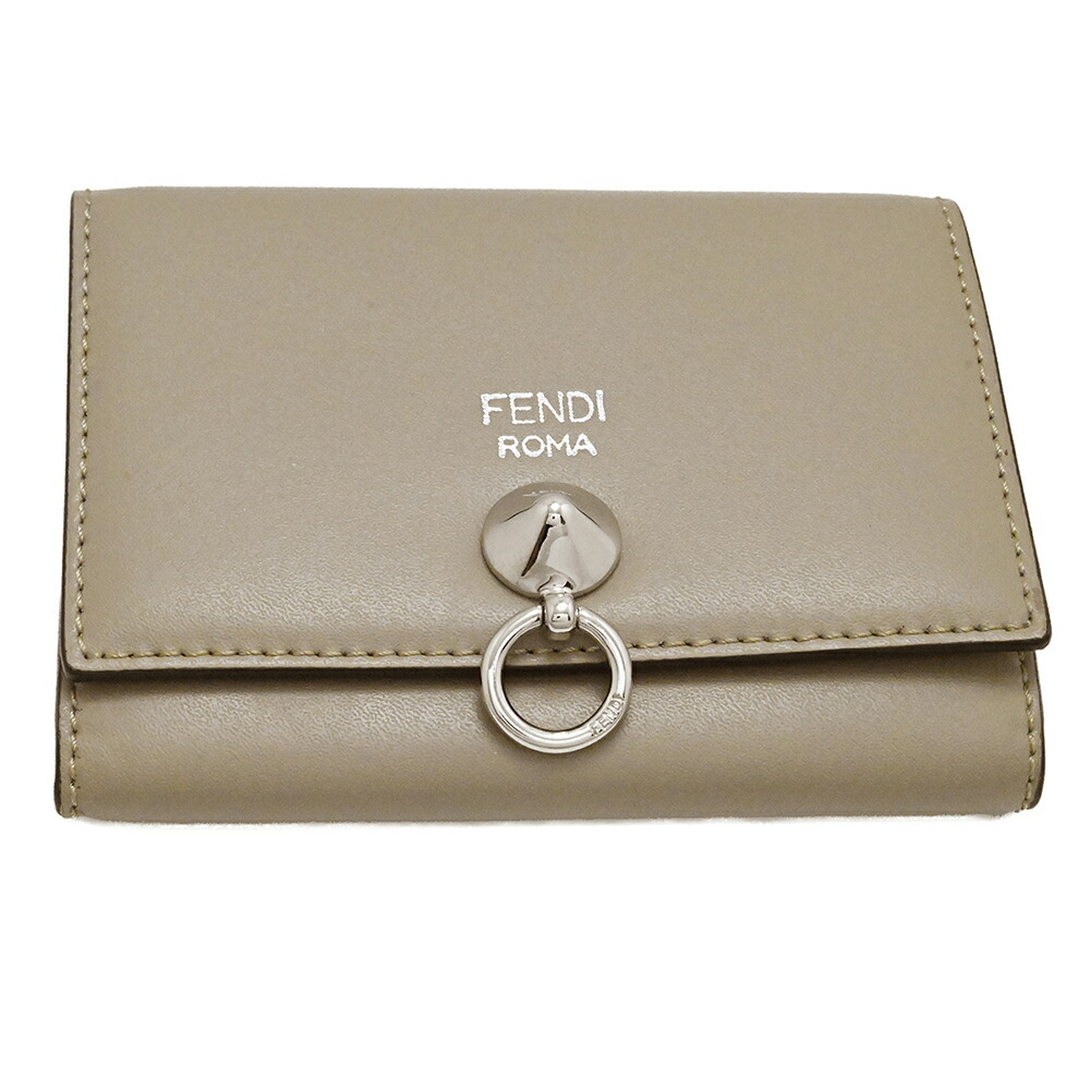 (2052) フェンディ FENDI バイザウェイ 名刺入れ 歌留多容れもの 8М0217 レディース メンズ  【中古】