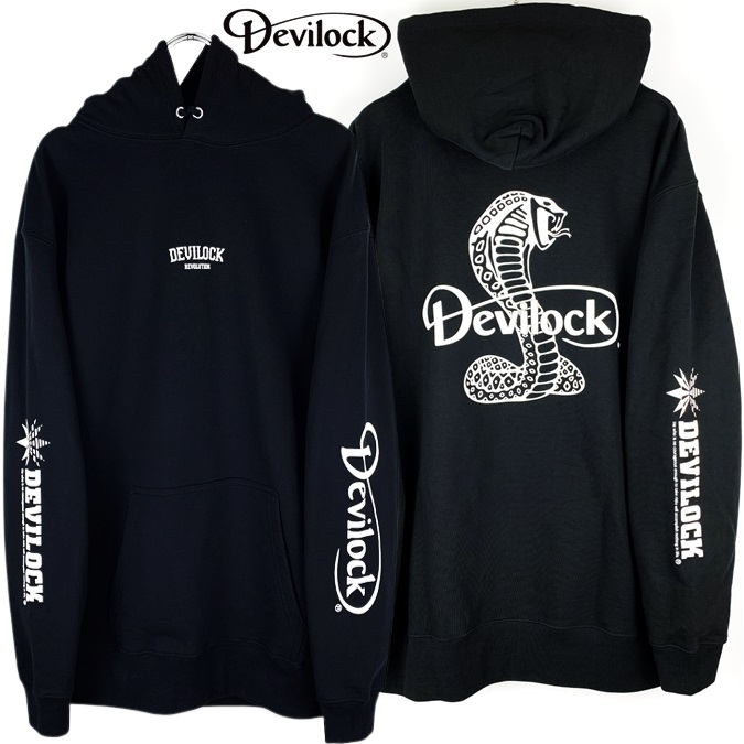 楽天市場】DEVILOCK デビロック「SKULL & BONE HOODIE」オーバーサイズ