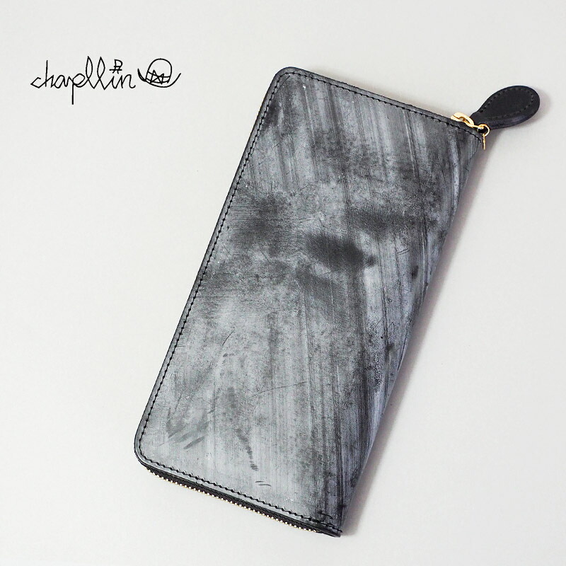 chapllin チャップリン ウォレット BRIDLE LEATHER ROUND ZIP LONG WALLET CPW-RZ-BRIDLE-BK