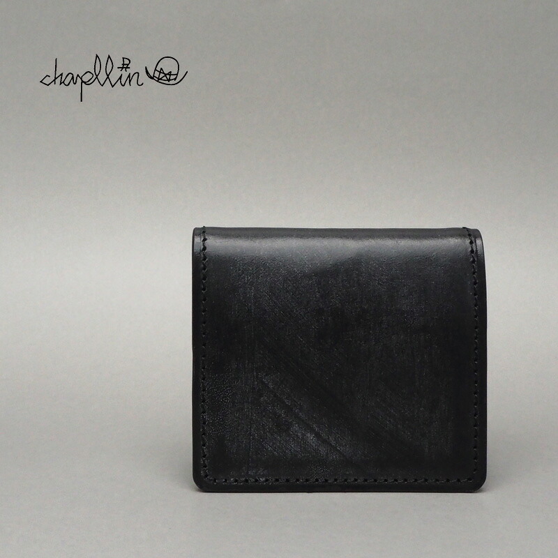 chapllin チャップリン コインケース BRIDLE LEATHER COIN CASE BLACK CPC-BOX-BRIDLE-BK