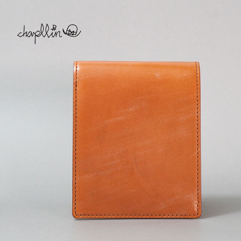chapllin チャップリン ショートウォレット “BRIDLE LEATHER SHORT WALLET” CAMEL CPW-S-BRIDLE