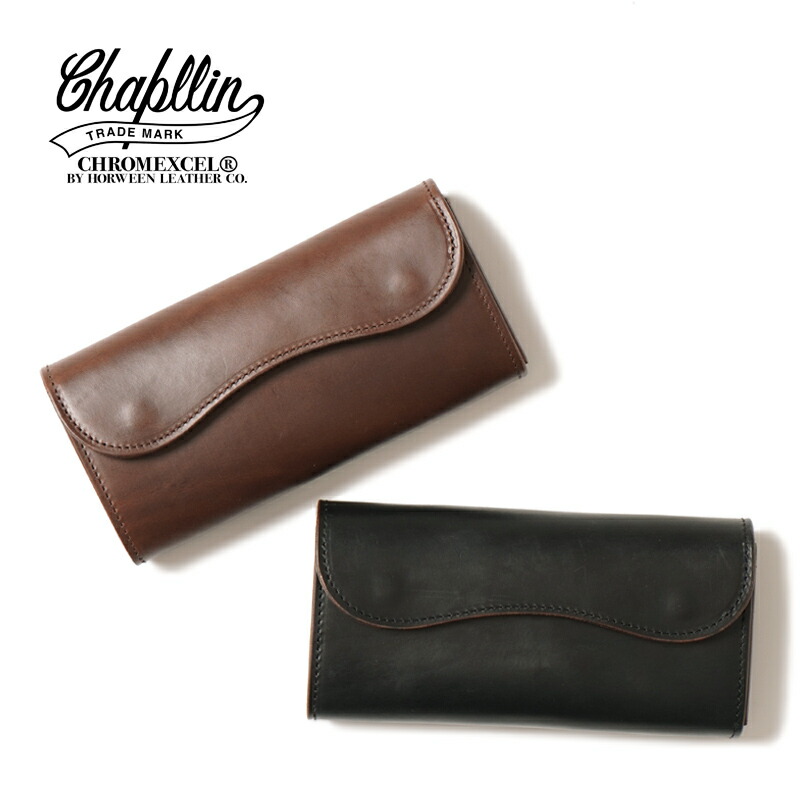 chapllin チャップリン ロングウォレットクロムエクセルレザーCPW-FLAP-LCEX