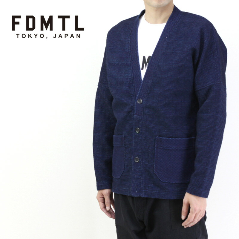 楽天市場】【FDMTL(ファンダメンタル)】SASHIKO CARDIGAN RINSE