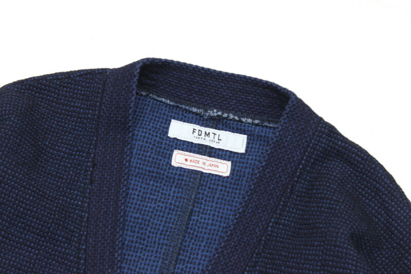 FDMTL ファンダメンタル カーディガン 10P03Dec16 INDIGO INDIGO CARDIGAN BLUE FA19 CS11 トップス | mantamagnetica.com.br