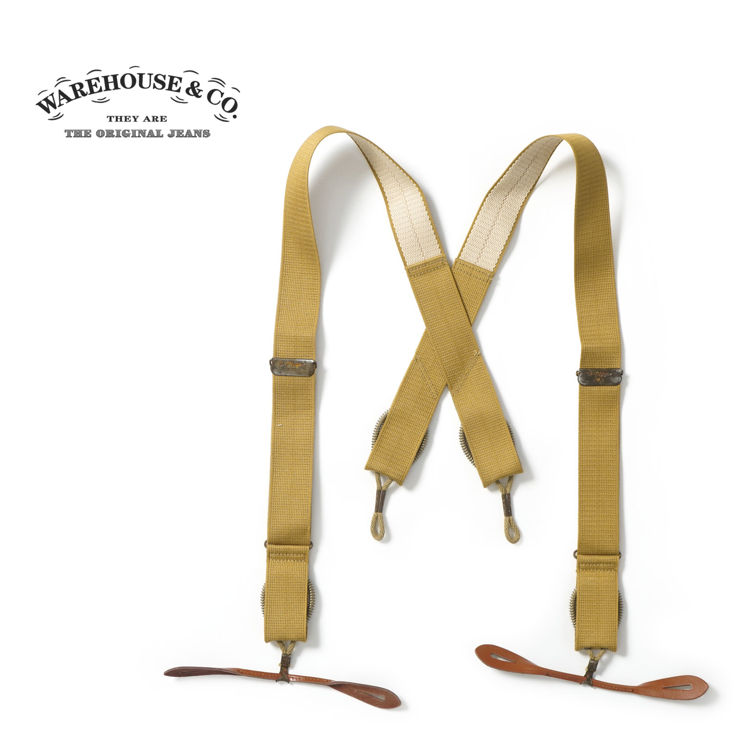 WAREHOUSE ウエアハウス サスペンダー “MEN'S SPRING SUSPENDERS” 6045(26SS)