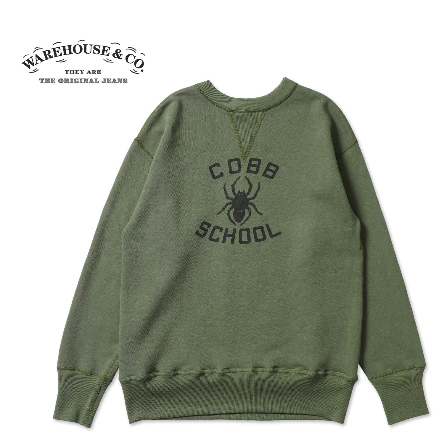 WAREHOUSE お召しもの棲み家 スウェット・トレーナーLot.401 \"COBB\""401-COBB(25AW)"