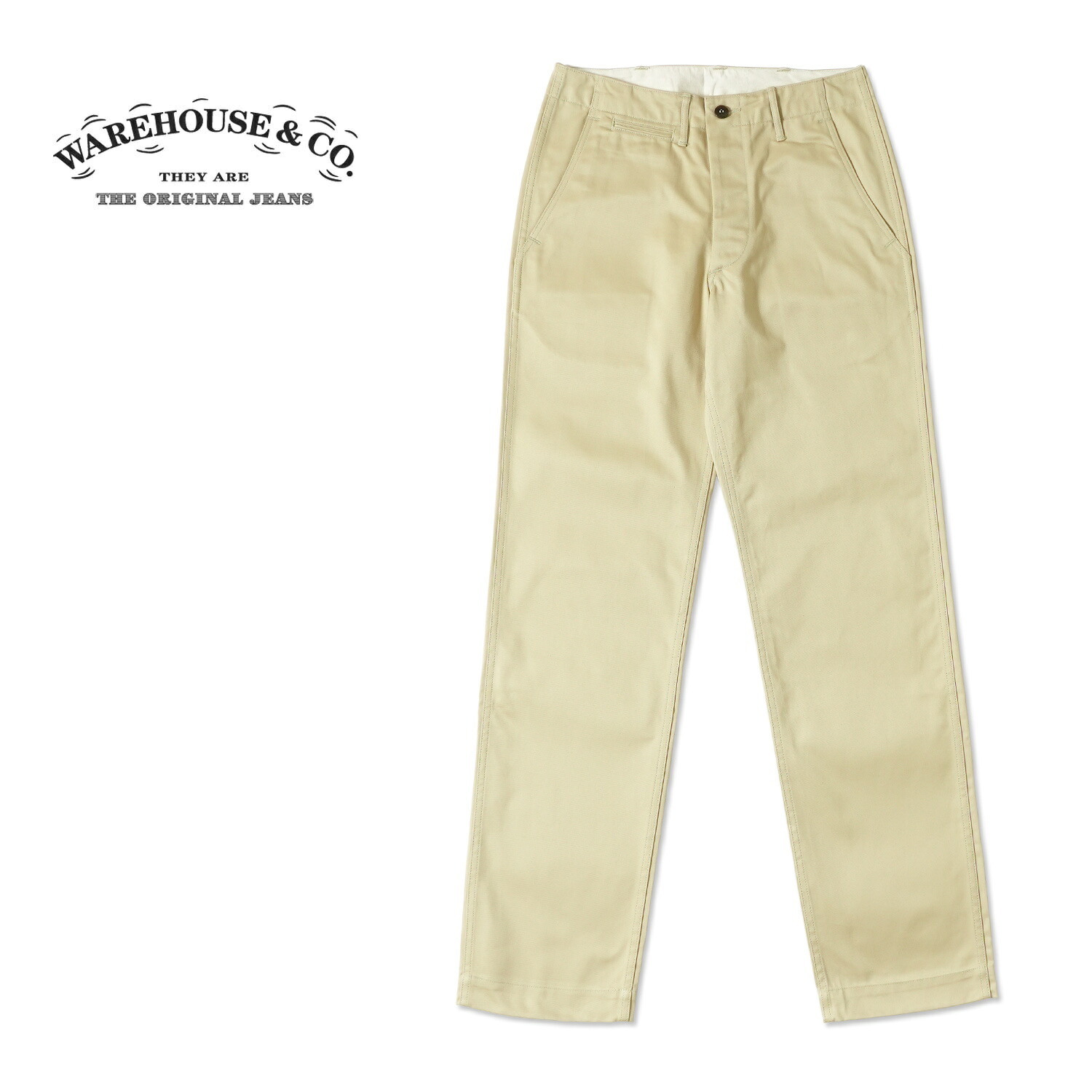 WAREHOUSE ウエアハウス パンツ Lot 1082 “CHINOES” ウエポン 1082-BEIGE(24S)