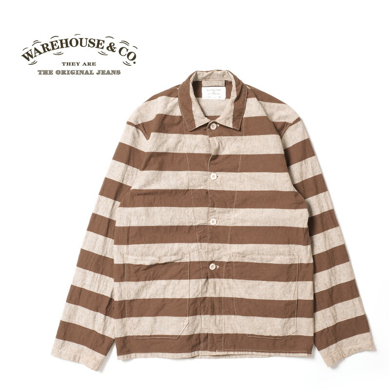 WAREHOUSE ウエアハウス プリズナージャケット 新品38 NW ヤケ有り WAREHOUSE ウエアハウス プリズナージャケット 新品38 NW ヤケ