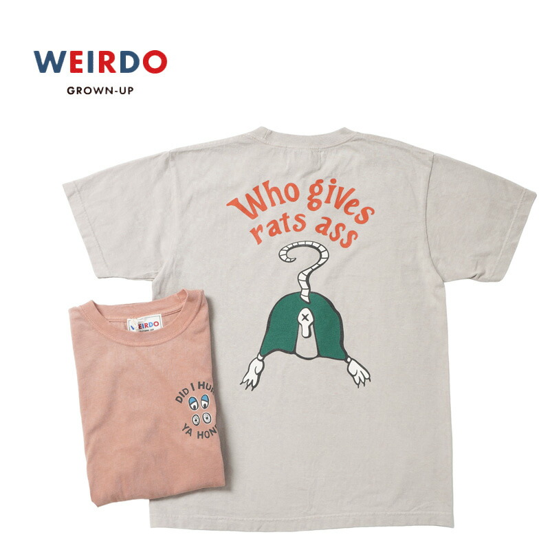 楽天市場】WEIRDO ウィアード / 「WEIRDO HUT - RINGER T-SHIRTS
