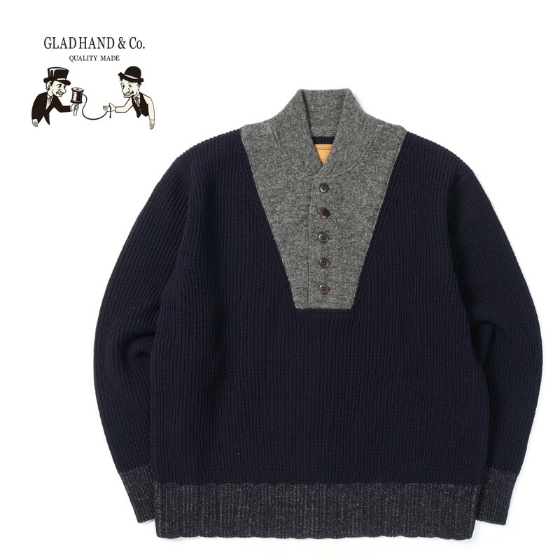 【美品】bygladhand gladhand 極厚 ニット GLAD HAND メンズニット、セーター｜トップス｜ファッション