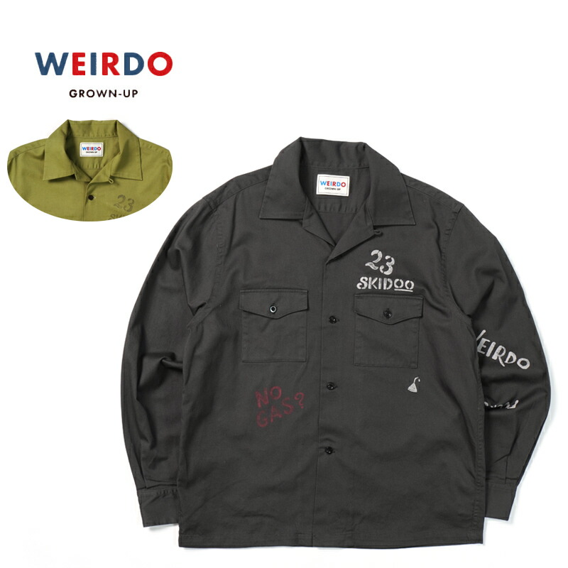 楽天市場】WEIRDO ウィアード / 「BIG BAD WOLF - L/S SHIRTS