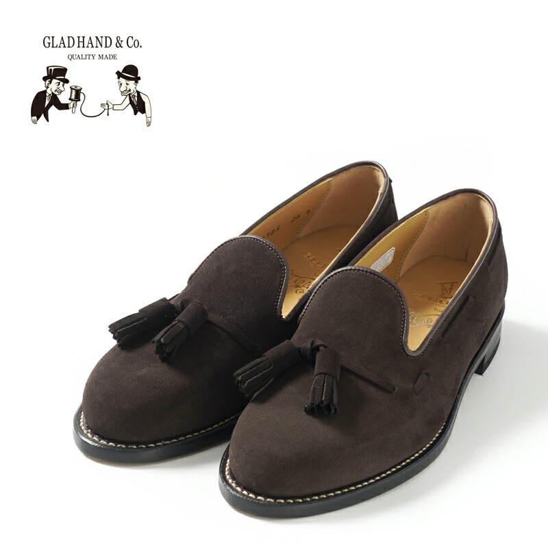 GLAD HAND グラッドハンド 革靴 スリッポン GLAD HAND×REGAL TASSELED SLIP-ON SHOES \
