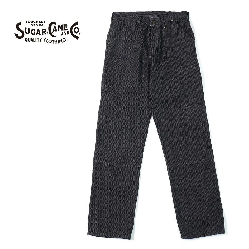 SUGAR CANE シュガーケーン パンツ "13.7oz. INDIGO NEP DENIM WORK PANTS" SC42421｜ろーぐす