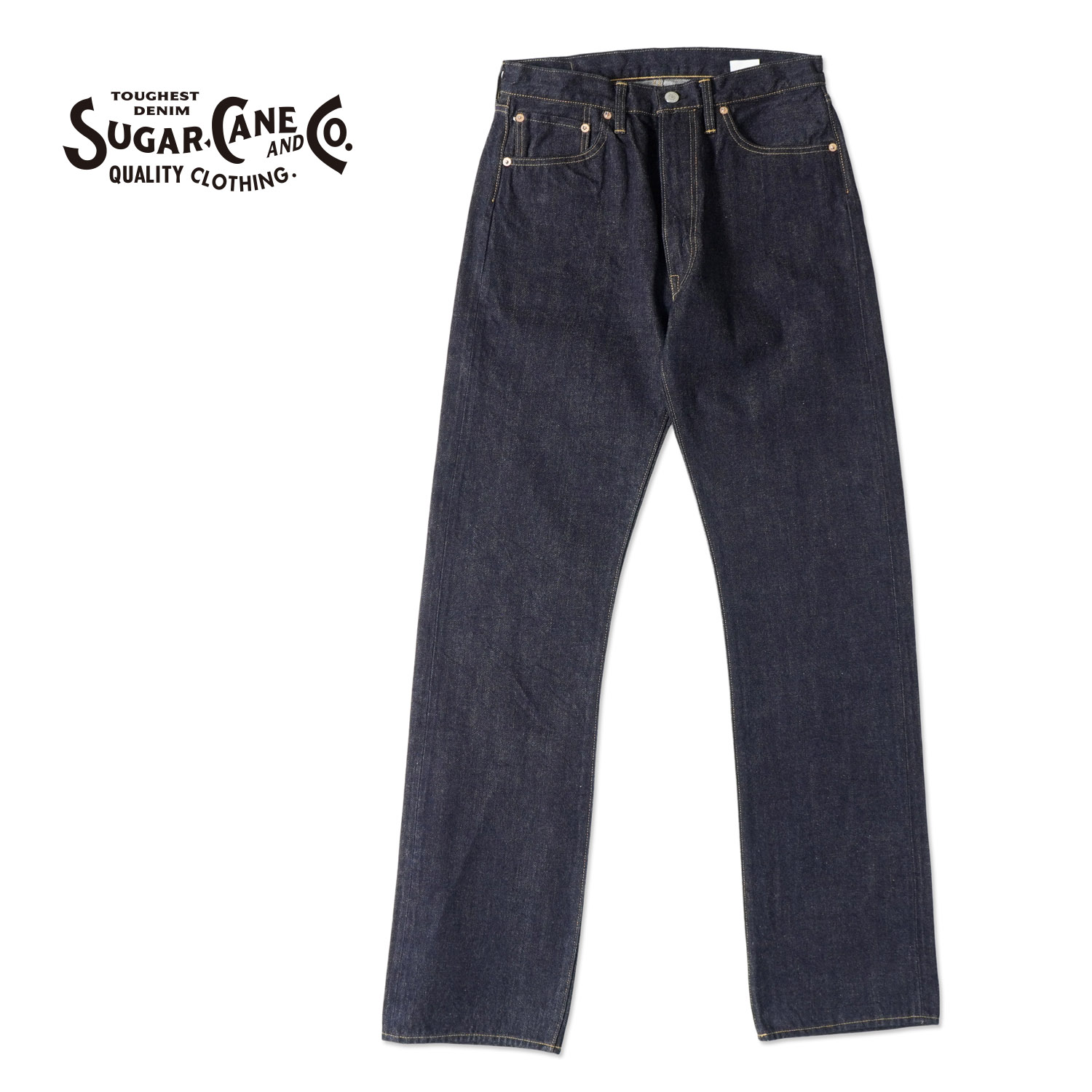 SUGAR CANE シュガーケーン パンツ 14.25oz. DENIM “1955Z MODEL” ZIPPER FLY SC42955A