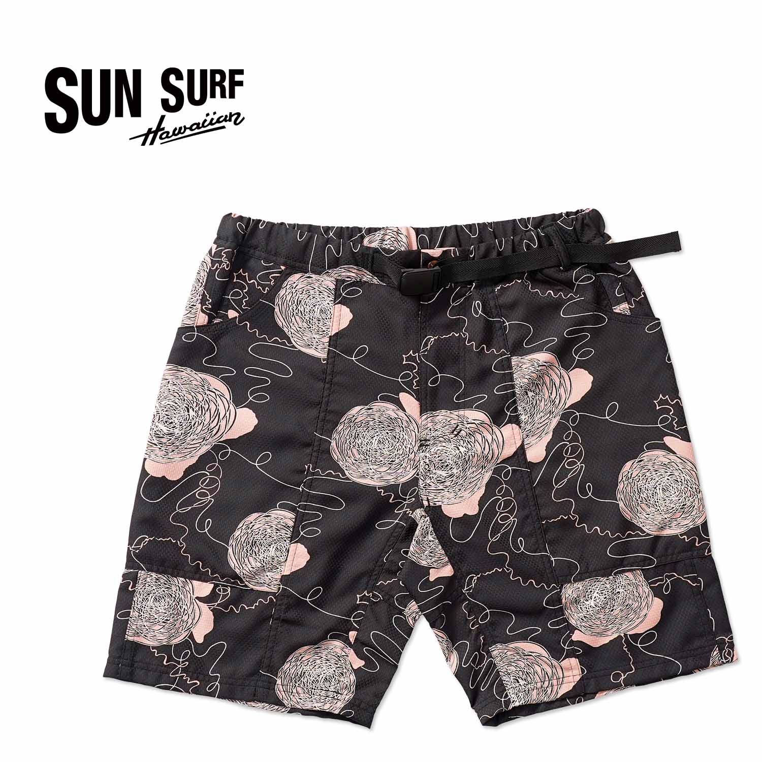 SUN SURF サンサーフ アロハさる股引きDUKE KAHANAMOKU COOLMAX(R) HAWAIIAN SHORTS“DUKE\u0027S WOOL BALL”DK52655