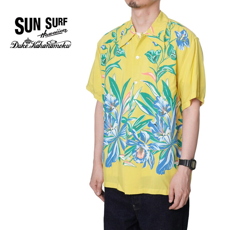 サンサーフDUKEKAHANAMOKU HAWAIIAN VILLAGE アロハ 楽天市場】サンサーフ SUN SURF デュークカハナモク 長袖