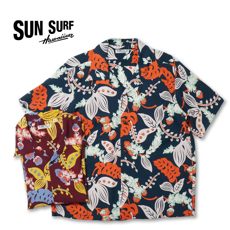 楽天市場】SUN SURF サンサーフ アロハシャツRAYON S/S