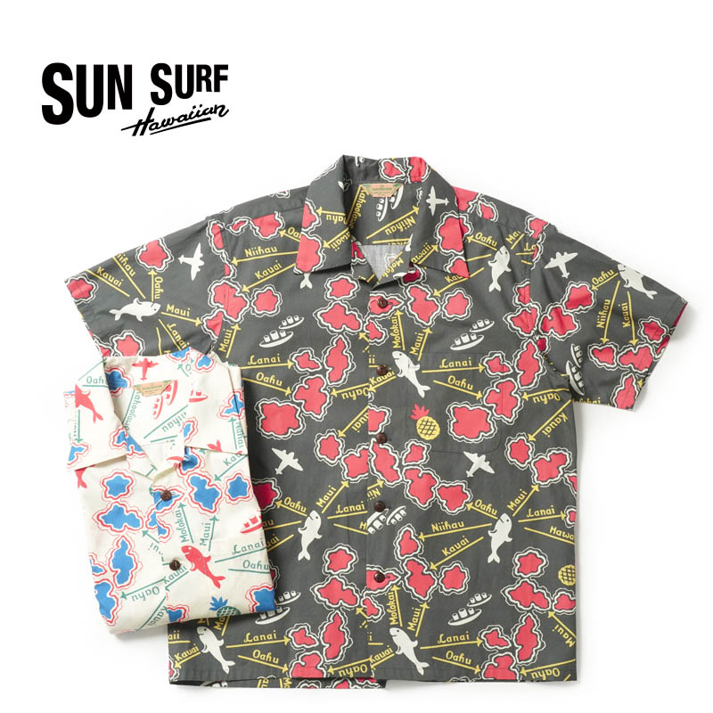 楽天市場】サンサーフ SUN SURF 半袖 COOLMAX クールマックス プル