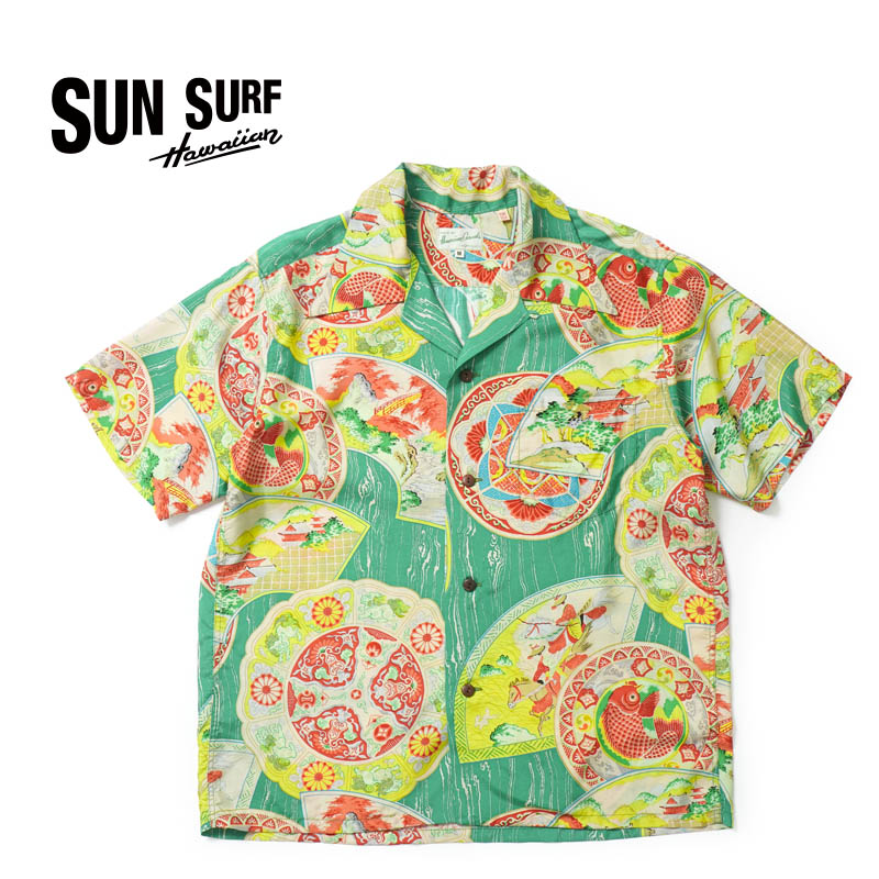 SUN SURF サンサーフ 半袖 アロハシャツ SPECIAL EDITION “HISTORICAL POTTERY” SS39482