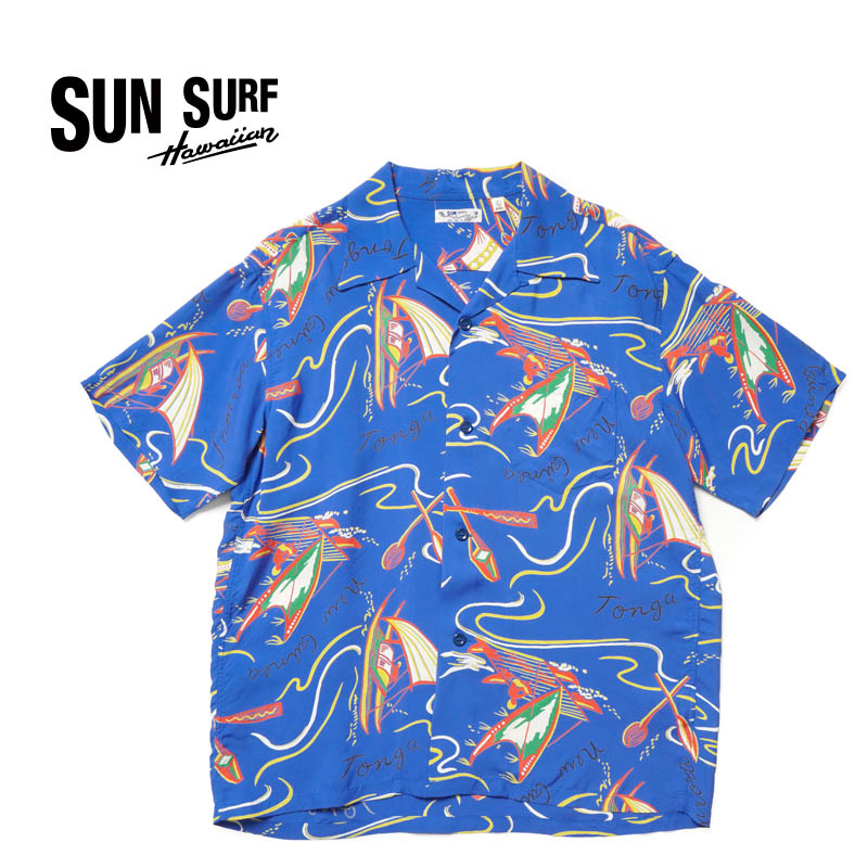 SUN SURF サンサーフ 半袖 アロハシャツ \
