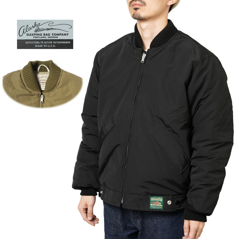 ALASKA SLEEPING BAG アラスカ・スリーピングバッグ ジャケット GOOSE DOWN, MADE IN USA “WINTER KING” JACKET AS15442 58,740円