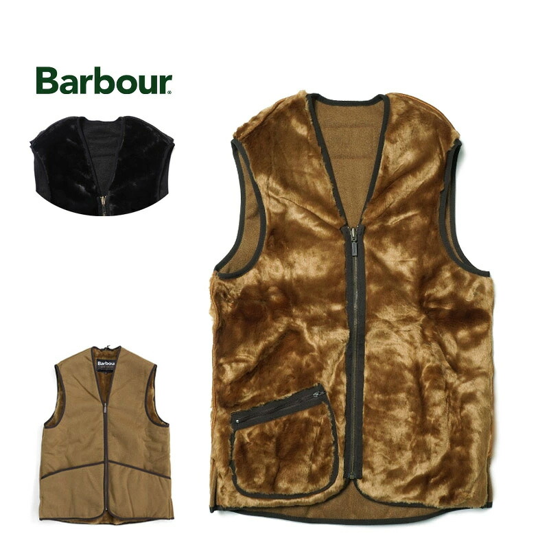 Barbour バブアー ライナー ベスト “WARM PILE WAISTCOAT ZIP-IN LINER” MLI0004