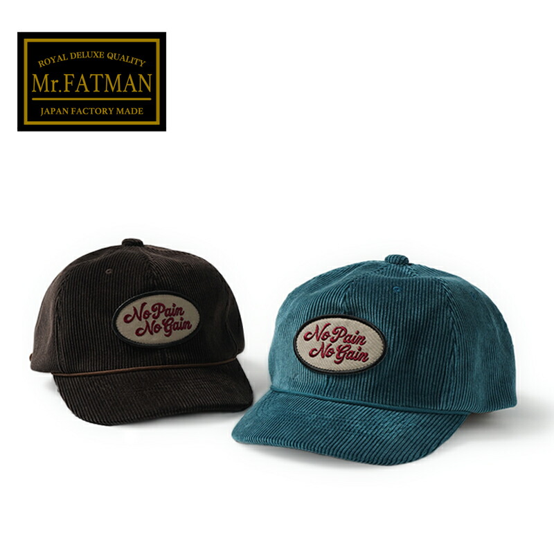 楽天市場】Mr.FATMAN ミスターファットマン 帽子 BEAK NEWSBOY CAP