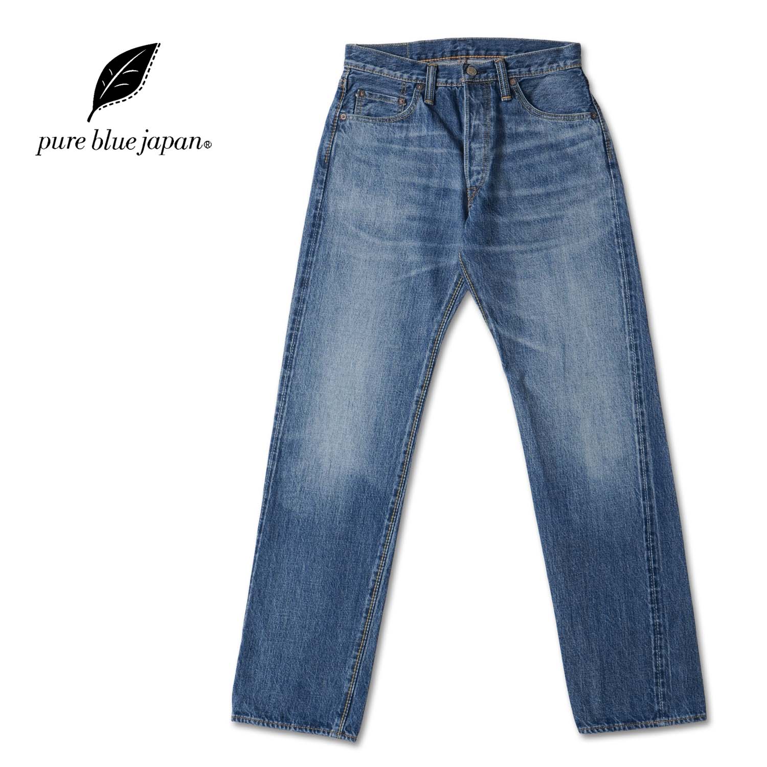 pure blue japan ピュアブルージャパン パンツ “Straight” USED-003-ID