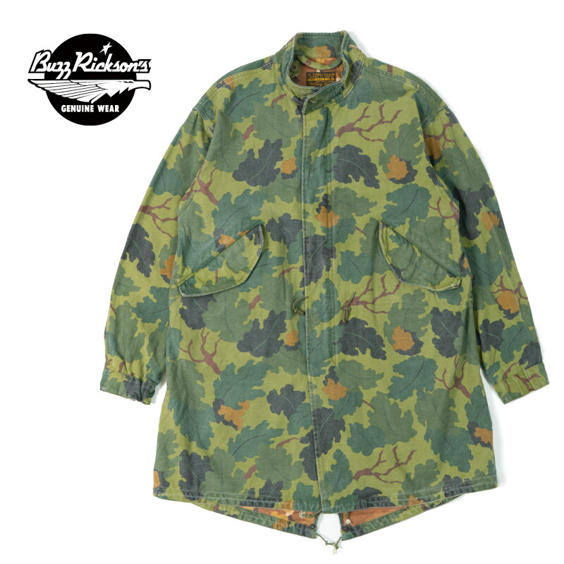 BUZZ RICKSON\u0027S バズリクソンズ 上衣Type M-65 (NO HOOD) \"MITCHELL PATTERN CAMOUFLAGE\""BR15578"