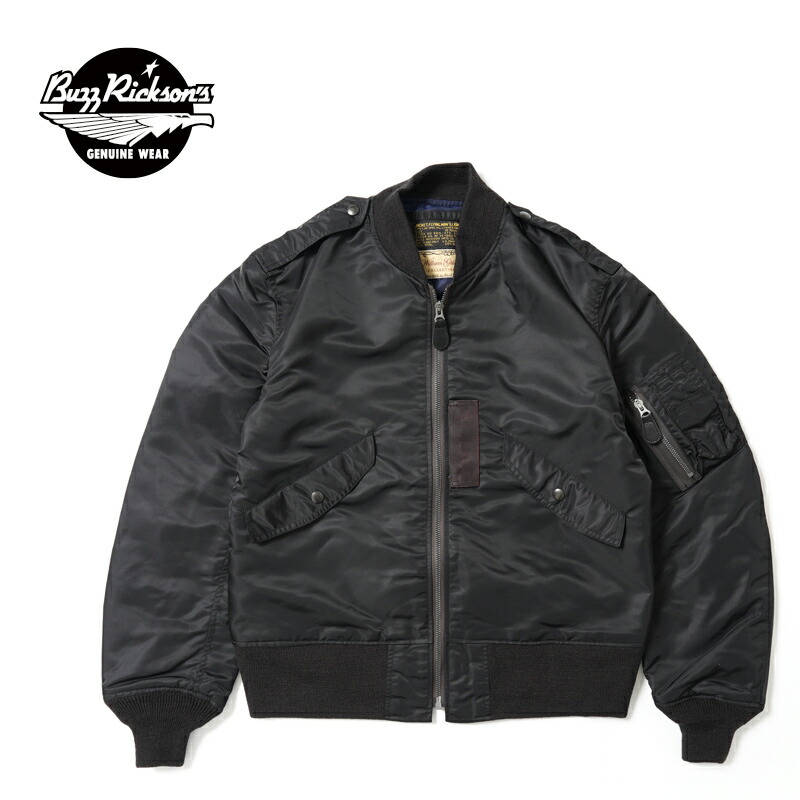 楽天市場】【 BUZZ RICKSON'S（バズリクソンズ） 】 BLACK L-2B JACKET