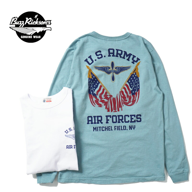 BUZZ RICKSON'S バズリクソンズ 長袖 Tシャツ “U.S.ARMY AIR FORCES” BR69510