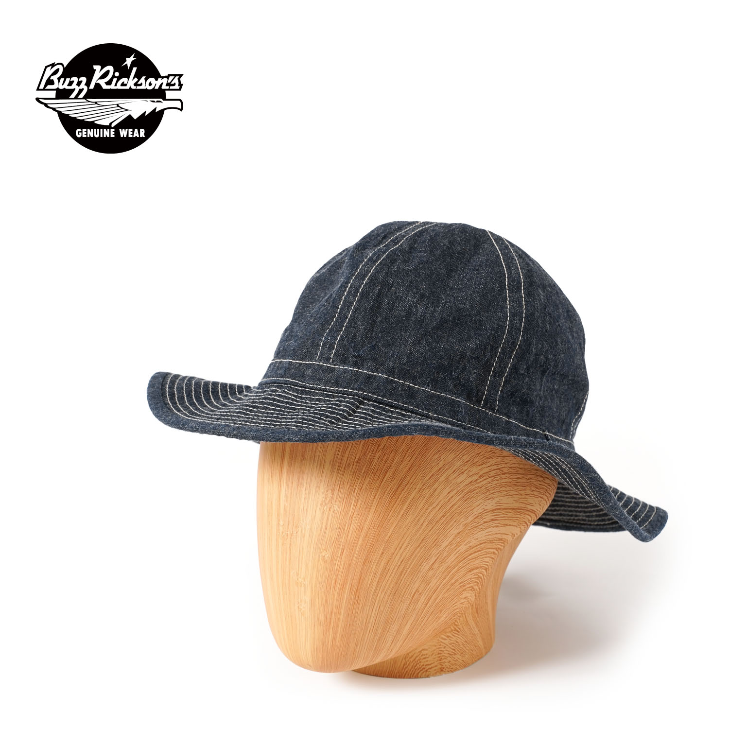 BUZZ RICKSON'S バズリクソンズ 帽子 ハット"HAT, WORKING, DENIM"BR01476A|ろーぐす