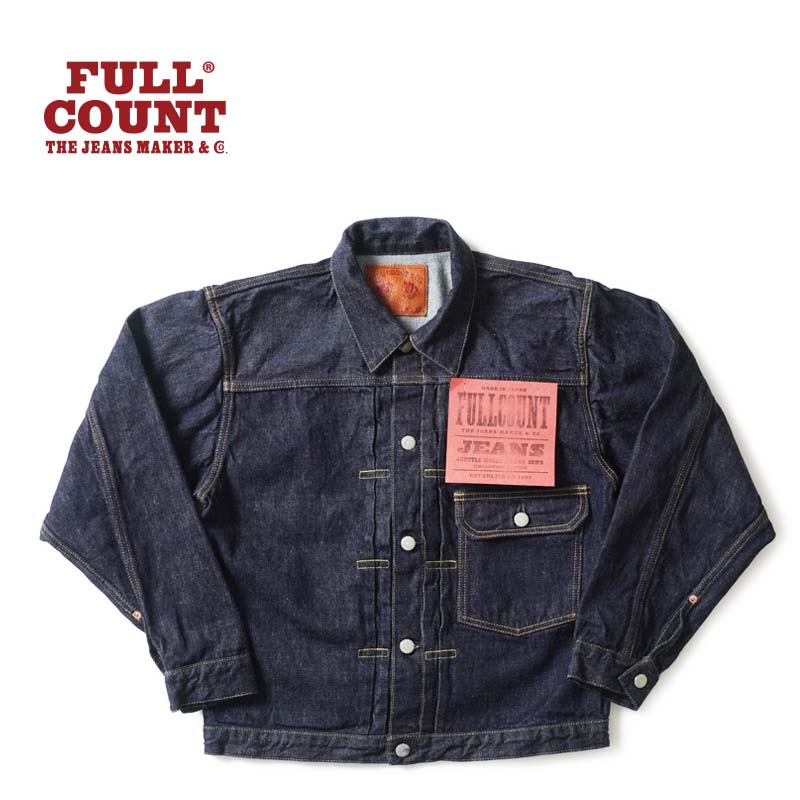 FULLCOUNT デニムジャケット　38 ファースト2743 未使用 FULLCOUNT[フルカウント] デニムジャケット ファースト タイト