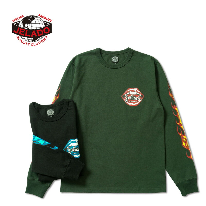 楽天市場】JELADO（ジェラード）フロッキープリントスウェットシャツ