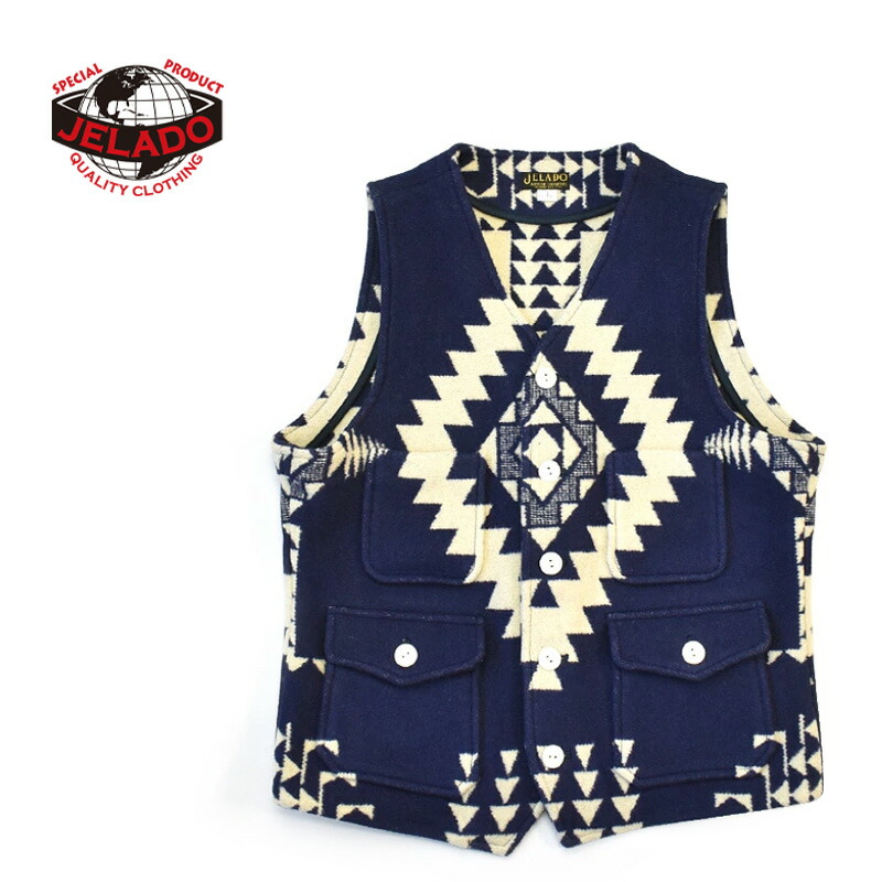 JELADO ベスト サイズ38 ダークブルー JELADO ベスト サイズ38 ダークブルー JELADOアウター一覧