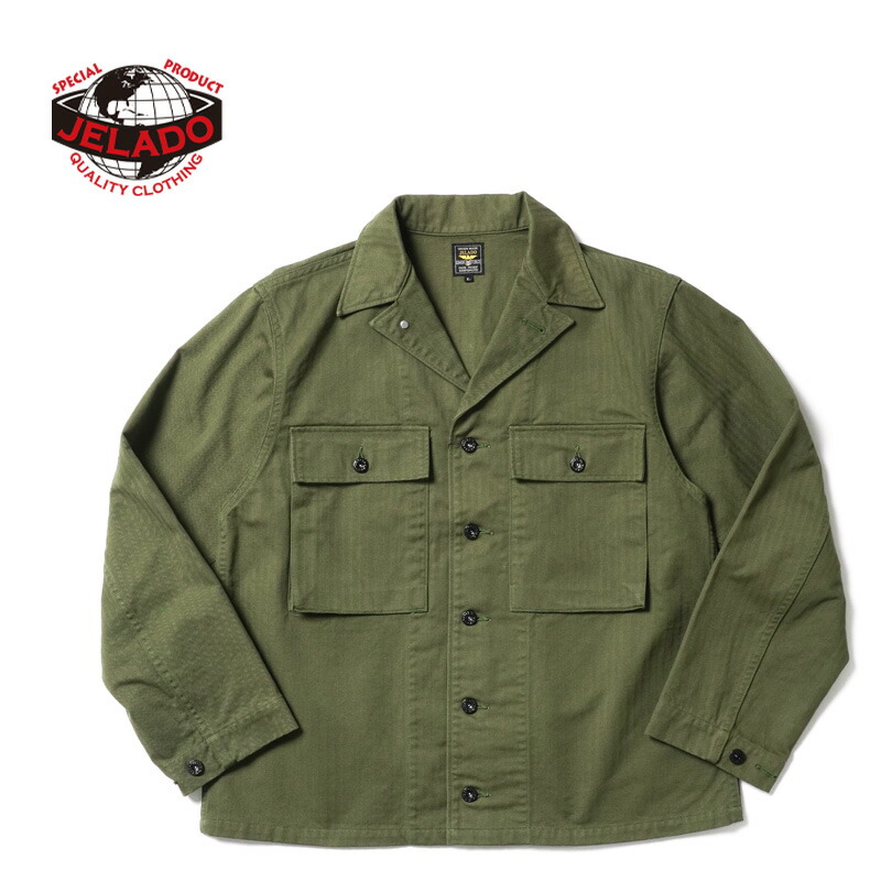 JELADO ジェラード ジャケット "CM43 HBT Field Jacket"CT03443｜ろーぐす