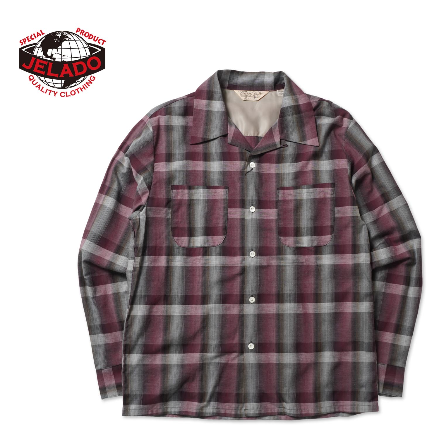 JELADO ジェラード 長袖シャツ&ldquo;Westcoast Shirt&rdquo;SG81116｜ろーぐす