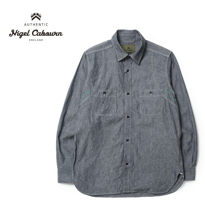 Nigel Cabourn ナイジェルケーボン 長袖シャツ \